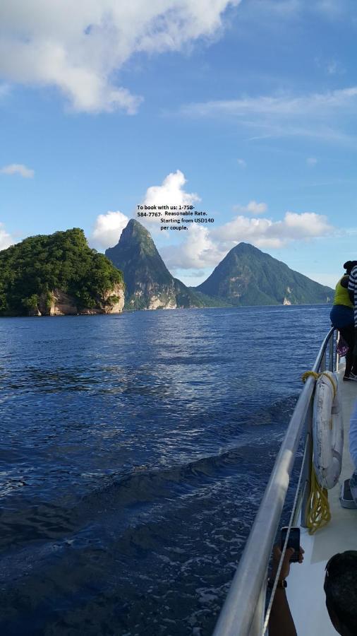 Eden Crest Villa Anse La Raye Buitenkant foto